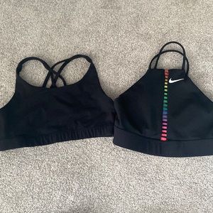 2 girls sports bras
